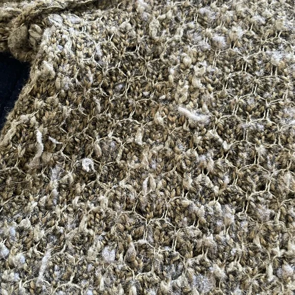 Free People Textured Olive Sweater XS - Picture 11 of 11